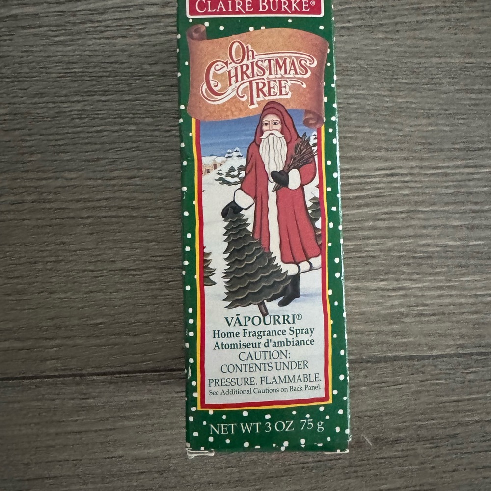 Claire Burke Oh Christmas Tree home fragrance spray 3 oz